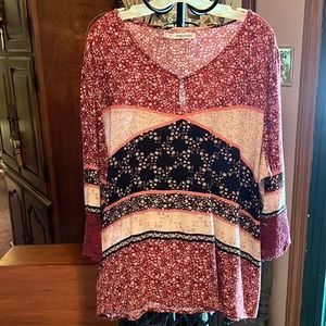 Maurices long sleeve tunic top.